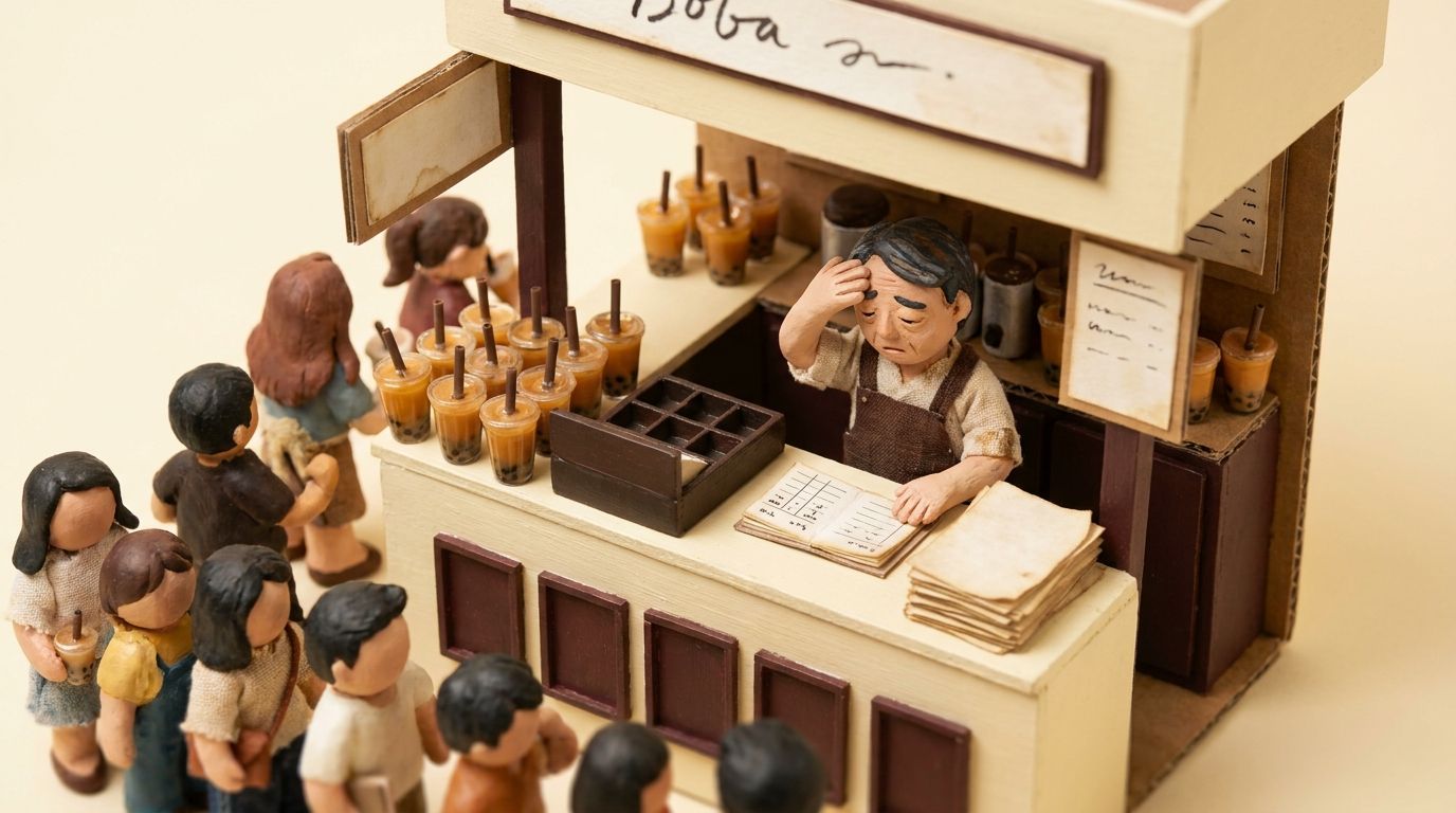 Why Busy Coffee & Boba Shops Still Go Broke: The Real Unit Economics