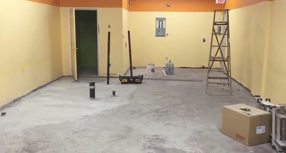 empty leased unit, keys in hand